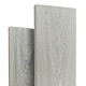 Террасная доска Bruggan Мультиколор 140х19х3000 Белый дым (Smoke White) Полнотелая