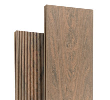 Террасная доска Bruggan Мультиколор 140х19 Кедр (Cedar) Полнотелая
