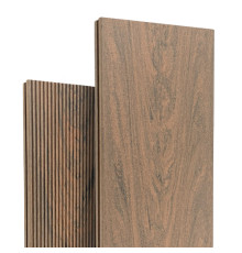 Террасная доска Bruggan Мультиколор 140х19 Кедр (Cedar) Полнотелая