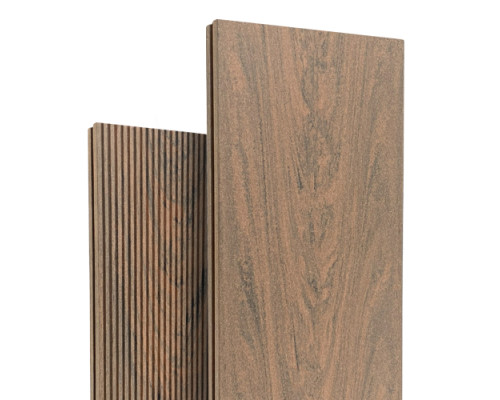 Террасная доска Bruggan Мультиколор 140х19 Кедр (Cedar) Полнотелая