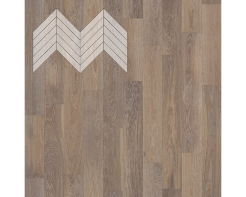 Паркет Елка Французская Lab Arte Chevron Дуб Селект Деликат лак 600/510х90х14/3/45°