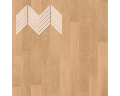 Паркет Елка Французская Lab Arte Chevron Дуб Селект Бург лак 600/510х90х14/3/45°
