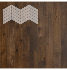 Паркет Елка Французская Lab Arte Chevron Дуб Селект Коньяк лак 400/348х90х14/3/60°
