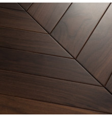 Паркет Елка Французская Lab Arte Chevron 487/397х90х14 /45° Орех Американский Селект лак
