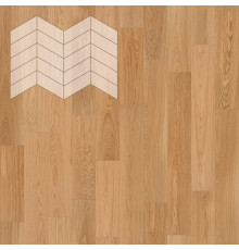Паркет Елка Французская Lab Arte Chevron Дуб Селект Вельвет лак 400/328х125х14/3/60°
