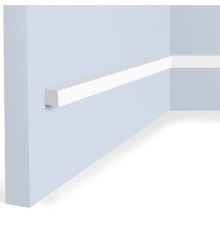 Молдинг из полистирола под покраску Hiwood D15V1 2000×15×15