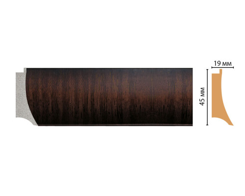 Багет из полистирола DECOMASTER FM5-1 45х19х2850 мм FM5-1
