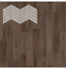 Паркет Елка Французская Lab Arte Chevron Дуб Селект Кайт лак 400/328х125х14/3/60°
