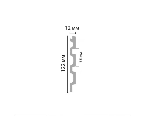 Декоративная панель DECOMASTER D316-77 ДМ (122122900мм)
