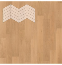 Паркет Елка Французская Lab Arte Chevron Дуб Селект Флора лак 400/328х125х14/3/60°
