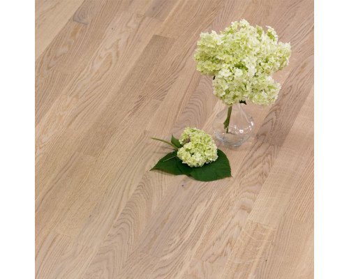 Паркетная доска PolarWood ДУБ УЮТ БЕЛЫЙ МАТОВЫЙ ЛАК 14x188x2266 3П (3,41 м2)