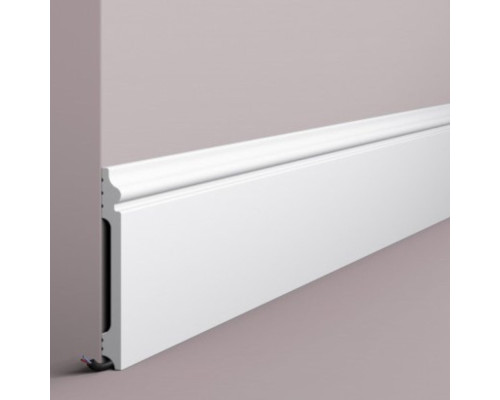 Плинтус под покраску NMC Wallstyl FL14 2000×140×15