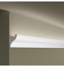 Потолочный плинтус под покраску с подсветкой NMC Wallstyl IL3 2000×32,5×50