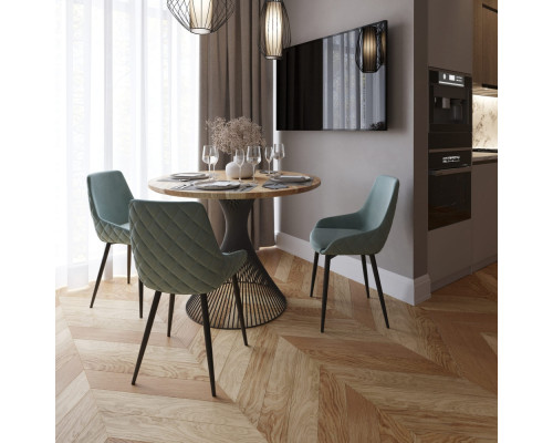 Инженерная доска AlixFloor Французская Ёлка ALX 1016CV Дуб золотой натуральный
