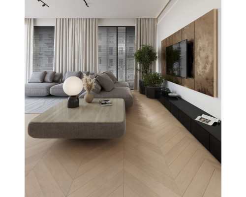 Инженерная доска AlixFloor Французская Ёлка ALX 1024CV Дуб песочный светлый
