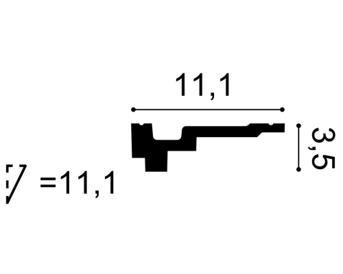 Карнизы C355
