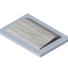 Стеновая панель из полистирола Hiwood LV141 GR24 2700×116×17,5