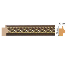 Молдинг DECOMASTER 117-438 16х12х2400 мм 117-438