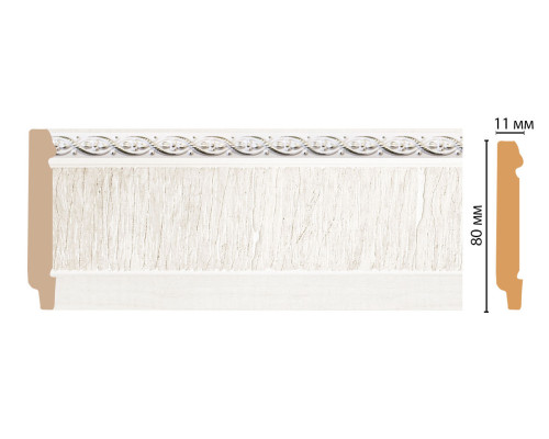 Плинтус напольный DECOMASTER 144-7D (80112400мм)
