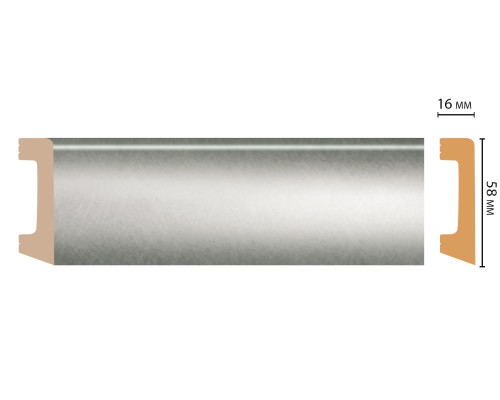 Плинтус напольный DECOMASTER D234-375ДМ (58162400 мм)
