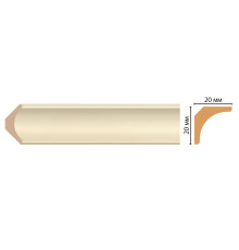 Плинтус потолочный DECOMASTER D133-61ДМ (20202400мм)
