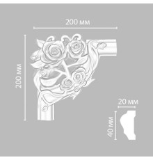 Угол DECOMASTER DP-304D (20020020мм)
