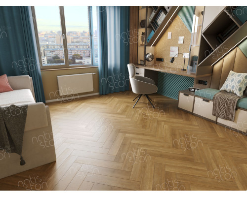 Кварцвиниловая плитка NatisSton Rubis 5003-03 Prekestolen
