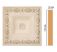 Вставка декоративная Decomaster D208-13 120x120x22 мм D208-13