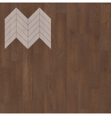 Паркет Елка Французская Lab Arte Chevron Дуб Натур Грот лак 600/475х125х14/3/45°
