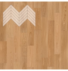 Паркет Елка Французская Lab Arte Chevron Дуб Селект Вельвет лак 600/510х90х14/3/45°
