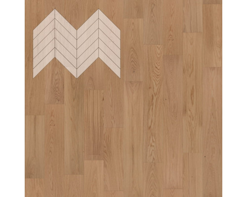 Паркет Елка Французская Lab Arte Chevron Дуб Рустик Ларс лак 600/490х110х14/3/45°
