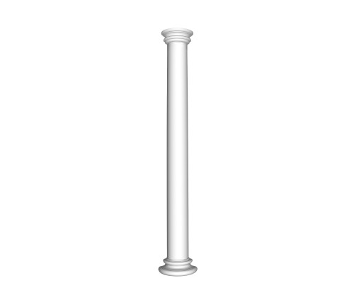 90124H-SET3 Комплект: полуколонна 90124H, полукапитель 90024-3H, полуоснование 90024-4H
