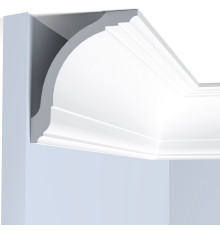 Потолочный плинтус под покраску Hiwood A118 2000×76,4×90,2