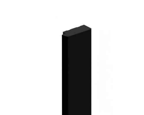 Финишный молдинг Hiwood LF124B BK 2700×31×12
