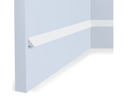 Молдинг из полистирола под покраску Hiwood TR15 2000×15×15