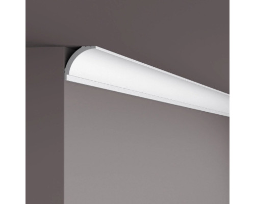 Потолочный плинтус под покраску NMC Wallstyl WT16 2000×45×45