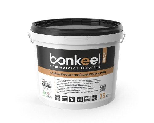 Клей Bonkeel многоцелевой для пола и стен Prof 13 кг
