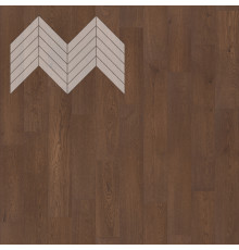 Паркет Елка Французская Lab Arte Chevron Дуб Натур Грот лак 600/510х90х14/3/45°
