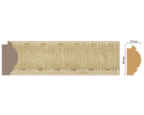 Багет  DECOMASTER 176-5 (64322900мм)
