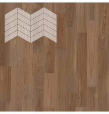 Паркет Елка Французская Lab Arte Chevron Дуб Селект Норвег лак 400/337х110х14/3/60°

