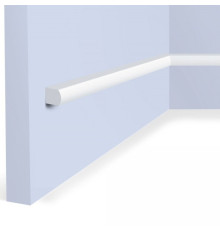 Молдинг из полистирола под покраску Hiwood D15V2 NP 2700×15×15