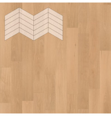 Паркет Елка Французская Lab Arte Chevron Дуб Натур Бург лак 400/348х90х14/3/60°
