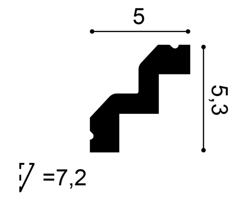 Карнизы C602