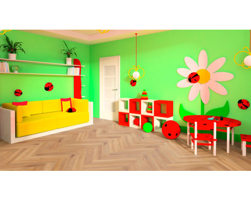 Ламинат Swiss Krono Herringbone D8232 Дуб Касба
