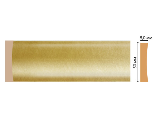 Молдинг DECOMASTER 50х8х2400 мм D045-374