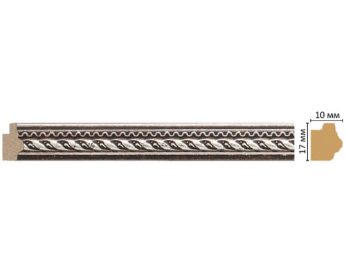 Молдинг DecoMaster 149-956 17х10х2400 мм 149-956