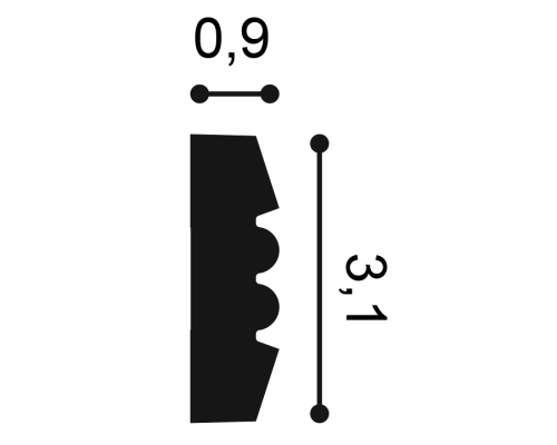 Молдинги P5021