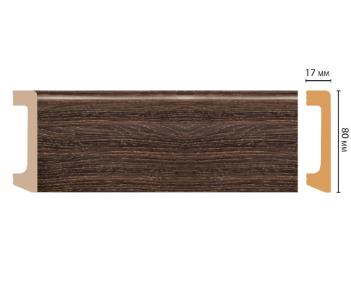 Плинтус DECOMASTER D235-81 ДМ (80172400 мм)
