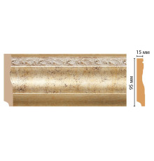 Плинтус напольный DECOMASTER 153-553 ДМ 95х12х2400 мм MAS45077