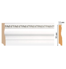 Плинтус напольный DECOMASTER 153-60 ДМ 95х12х2400 мм MAS45074